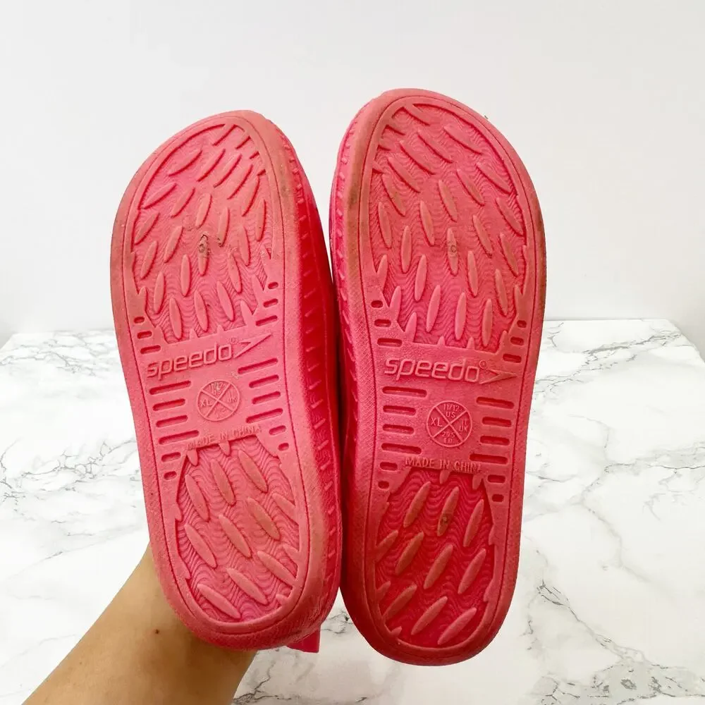 Speedo Pink Water Shoes Girls Size‎ XL 11/12